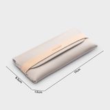  Ví Yuumy (Thời trang nữ tiện lợi đựng mắt kính - Ví da Ripple YV121XM) màu xám 