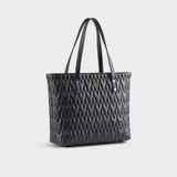  Túi Yuumy ( Thời trang nữ cỡ trung- Túi xách da Seasand YTX52D ) - Đen 