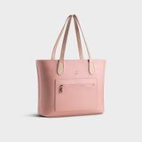  Túi xách da nữ công sở quai phối màu Yuumy Seasand YTX44HP Màu hồng phấn 