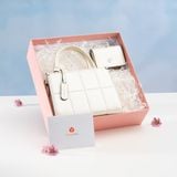  Túi Yuumy ( Thời trang nữ túi đeo chéo da + ví mini -  Bộ quà tặng túi xách Rạng Rỡ YHQ02TT ) - Trắng ngọc trai 