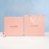  Túi Yuumy ( Thời trang nữ túi đeo chéo da + ví mini -  Bộ quà tặng túi xách Nâng Niu YHQ01BC ) - Bạc 