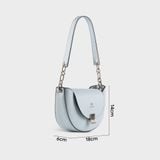  Túi Yuumy ( Thời trang nữ size 18 - Túi đeo vai da Seasand YN235XA ) - Xanh nhạt 
