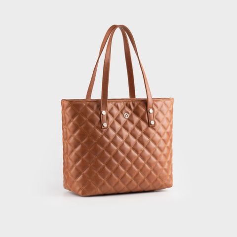 Túi xách nữ công sở đựng laptop Yuumy Mellow YTX28BD màu bò đậm