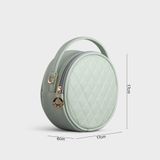  Túi Yuumy ( Thời trang nữ size 17 - Túi đeo chéo da Seasand YN129XN ) Xanh ngọc 