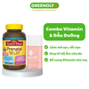 Combo Bio Oil Giảm Rạn Da Và Làm Mờ Sẹo 60ml & Nature Made Bổ Sung Vitamin Mẹ Bầu Prenatal Multi DHA 200mg 150 Viên