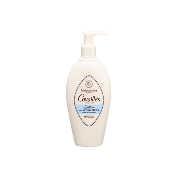 Cavailles L'intime Dung Dịch Vệ Sinh Phụ Nữ Avec Antibactérien 24H Ngăn Mùi Ngừa Khuẩn Bảo Vệ Tối Ưu 250ml