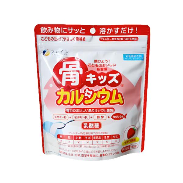 Fine Japan Bột Bổ Sung Canxi Cá Tuyết Vị Dâu 140g