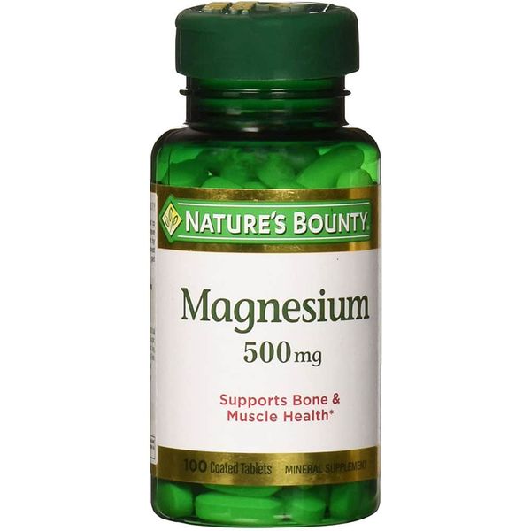 Nature's Bounty Viên Uống Hỗ Trợ Khớp Magnesium 500mg 100 Viên