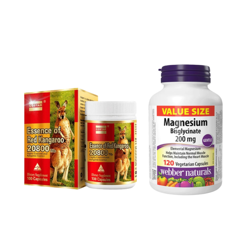 Combo Costar Kangaroo Và Webber Magie Hỗ Trợ Sức Khỏe Nam Giới  Giảm Strees, Cải Thiện Giấc Ngủ
