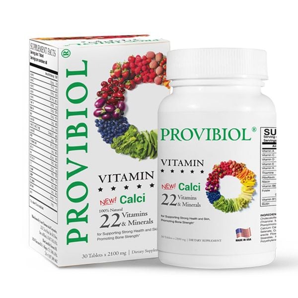 Provibiol Viên Uống Tăng Đề Kháng, Bổ Sung 22 Loại Vitamin