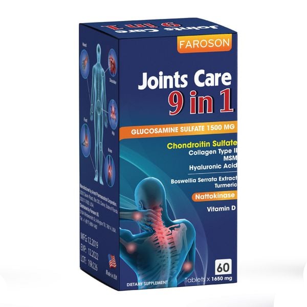 Faroson Viên Uống Bổ Khớp Joints Care 9 In 1