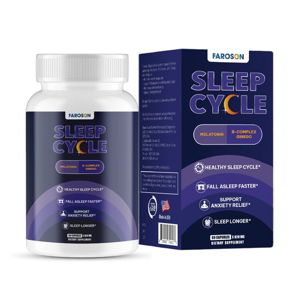 Faroson Viên Uống Ngủ Ngon Sleep Cycle Melatonin 3mg