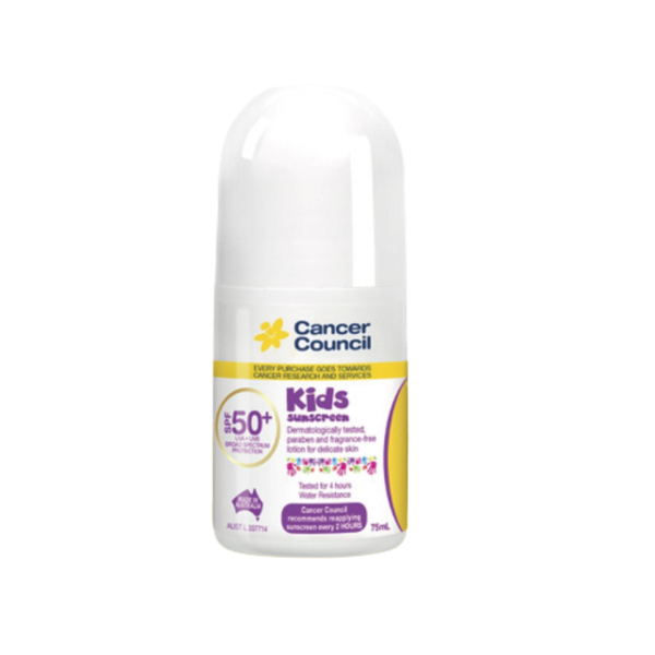 Cancer Council Kem Chống Nắng Trẻ Em Kids Roll On 75ml