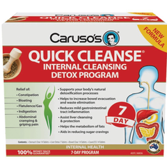 Caruso's Viên Uống Thải Độc Cơ Thể Liệu Trình Quick Cleanse Internal Cleansing 7 Ngày