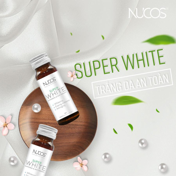 Nucos Nước Collagen Trắng Da Giảm Nám Super White 50ml