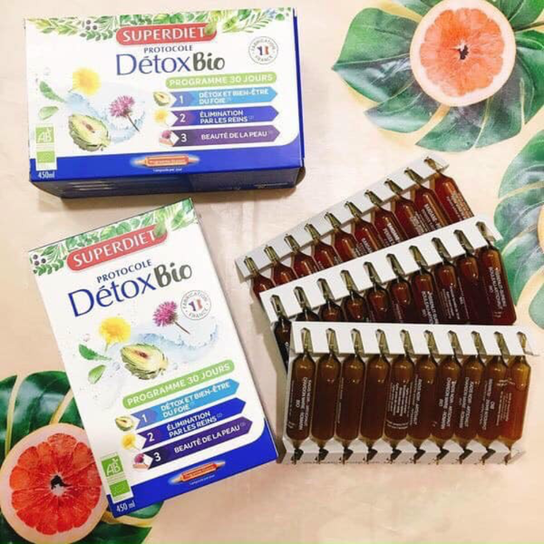 Protocole Detox Bio - Nước Uống Hỗ Trợ Thải Độc Gan Thận