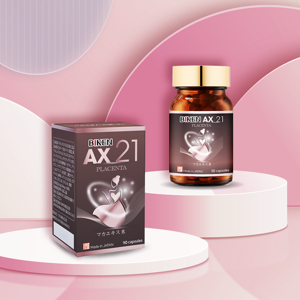 Biken AX21 Viên Uống Nội Tiết Tố Nữ Noah Legend Placenta 90 Viên