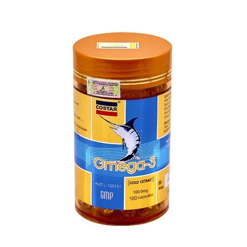 Costar Viên Uống Dầu Cá Omega 3 1000mg 365 Viên
