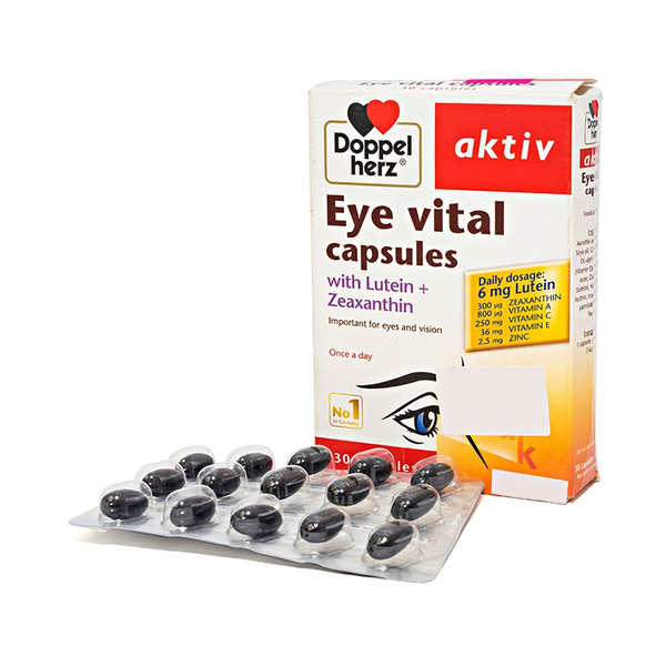 Doppelherz Viên Uống Bổ Mắt Eye Vital Capsules 30 viên