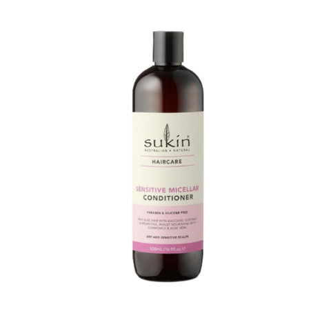 Sukin Dầu Xả Micellar Cho Da Đầu Nhạy Cảm Sensitive Micellar Conditioner 500ml