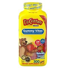 L'il Critters Kẹo Dẻo Gummie Vite Cho Trẻ Từ 2 - 4 Tuổi 300 Viên