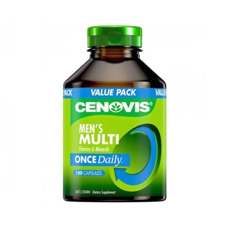 Cenovis Viên Vitamin Tổng Hợp Cho Nam Once Daily Men’s Multivitamins & Minerals 100 Viên