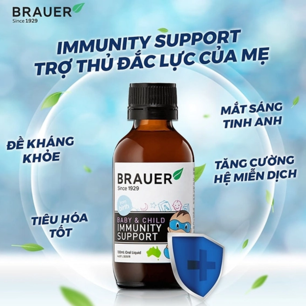 Combo Nature's Way Brauer Bổ Sung Đề Kháng Cho Bé Mùa Mưa - Chuyển Mùa