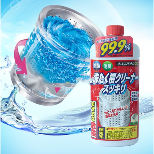 Rocket Soap Japan Nước Tẩy Lồng Giặt NHật Bản Sạch 99,9% 550g