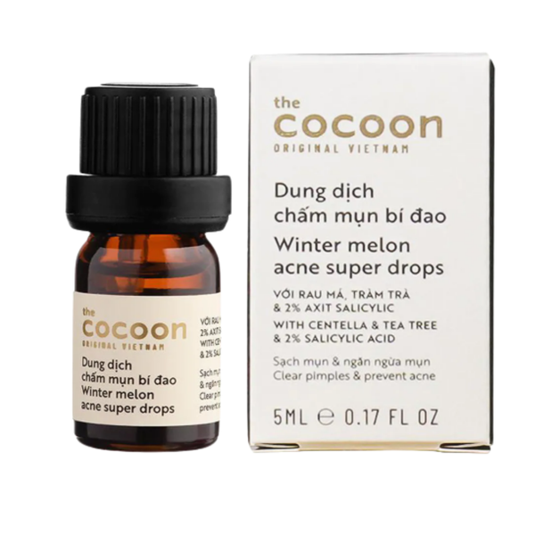 Cocoon Dung Dịch Chấm Mụn Chiết Xuất Bí Đao Winter Melon Acne Super Drops 5ml