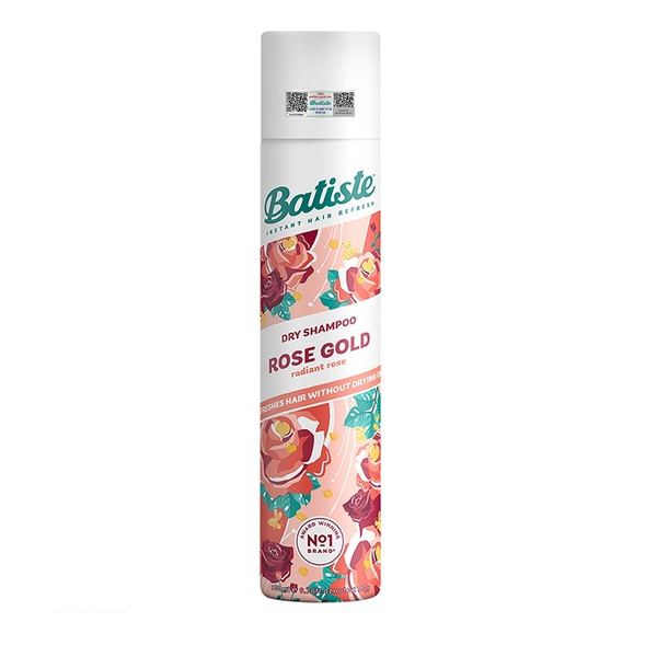 Batiste Dầu Gội Khô Hương Hoa Hồng Dry Shampoo Rose Gold Radiant Rose 200ml