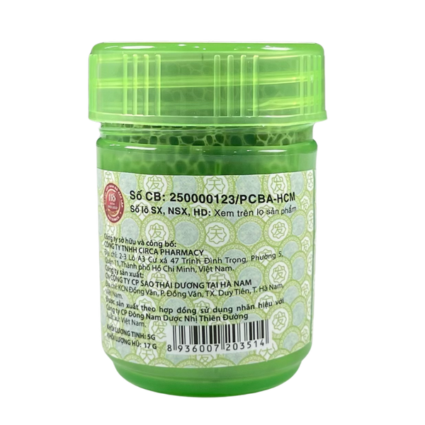 Nhị Thiên Đường Hũ Hít Thảo Dược 5g