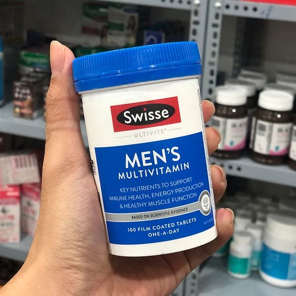 Swisse Viên Uống Bổ Sung Vitamin Tổng Hợp Cho Nam Giới Mens Multivitamin