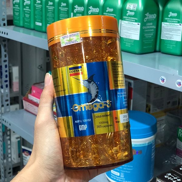Costar Viên Uống Dầu Cá Omega 3 1000mg 365 Viên
