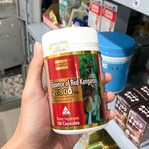 Costar Viên Uống Tăng Cường Sinh Lý Essence Of Kangaroo 20800max 100 Viên