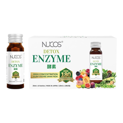 Nucos Nước Uống Detox Thải Độc Kiểm Soát Cân Nặng Enzyme 10 Chai