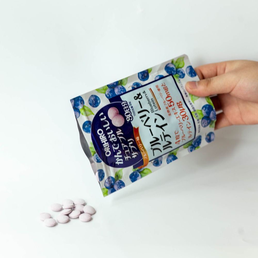 Orihiro Viên Uống Bổ Sung Blueberry Và Lutein Dạng Túi 120 Viên – Greenoly