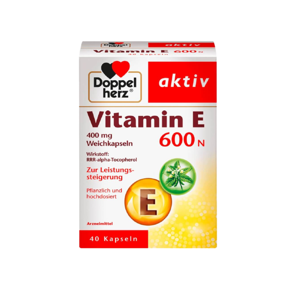 Doppelherz Viên Uống Aktiv Vitamin E 600N 40 Viên