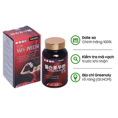 Welson Viên Uống Điều Hòa Nội Tiết Tố Nữ For Women 60 Viên