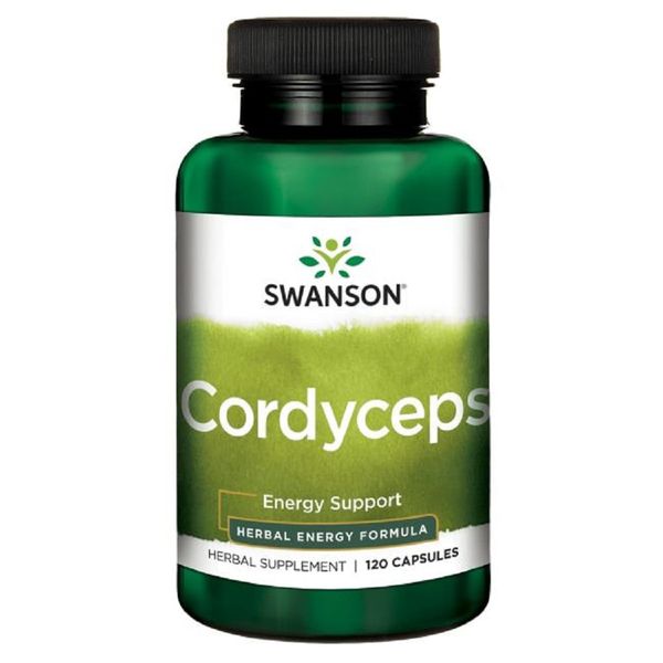 Swanson Đông Trùng Hạ Thảo Cordyceps 600mg Hộp 120 Viên