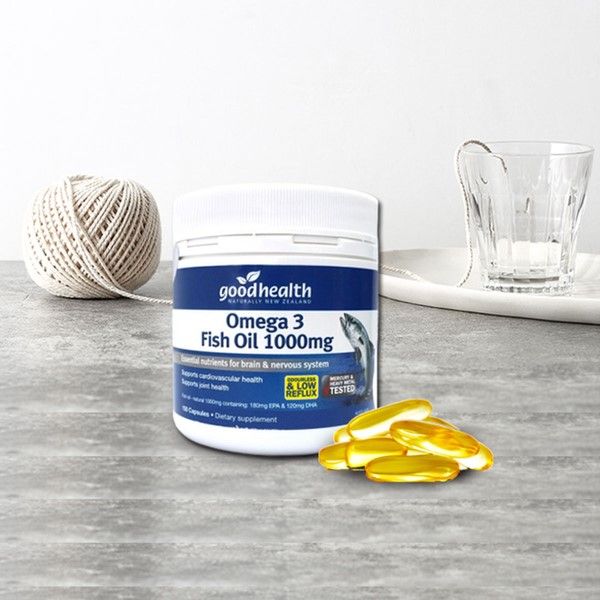 Goodhealth Omega 3 Fish Oil 1000mg Viên Uống Dầu Cá
