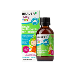 Brauer Nước Uống Vitamin Cho Bé 1-3 Tuổi Liquid for Toddlers 100ml