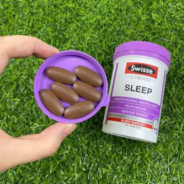 Swisse Viên Uống Hỗ Trợ Cải Thiện Giấc Ngủ Ultiboost Sleep 100 Viên