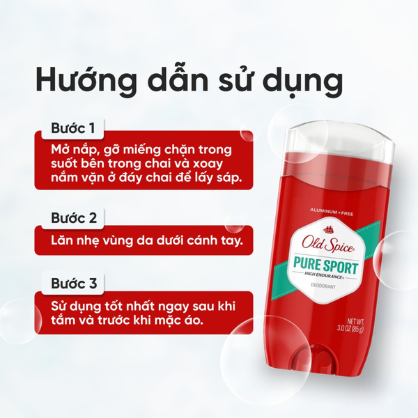 Combo Chăm Sóc Cơ Thể Nam Giới - Lăn Khử Mùi Old Spice, Bọt Vệ Sinh Oniiz, Sữa Tắm Gota