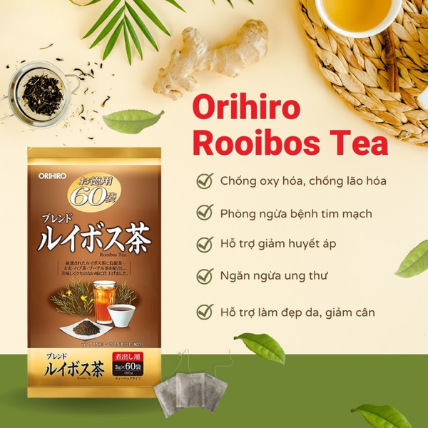 Orihiro Hồng Trà Nam Phi 60 Gói