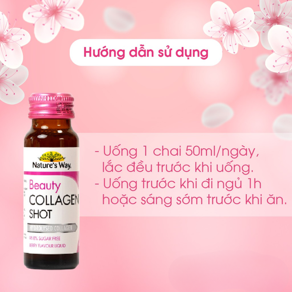 Nature’s Way Beauty Collagen Shot Collagen Dạng Nước