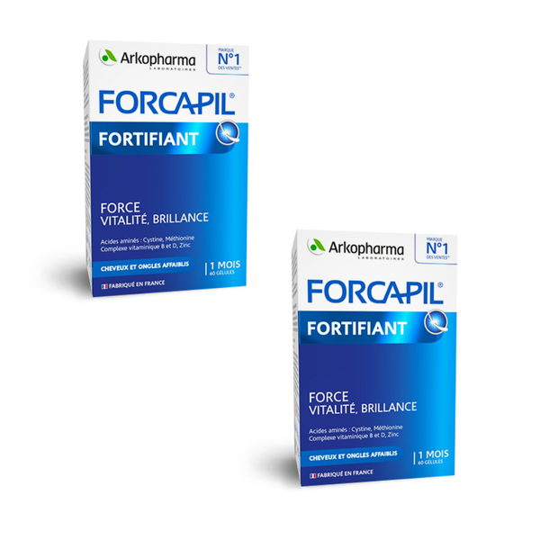 Arkopharma Viên Uống Ngừa Rụng Tóc Forcapil Fortifiant 60 Viên