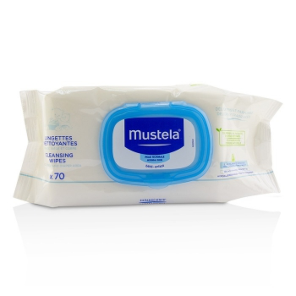 Mustela Khăn Giấy Ướt Cleansing Wipes Delicately Fragranced 70 Tờ