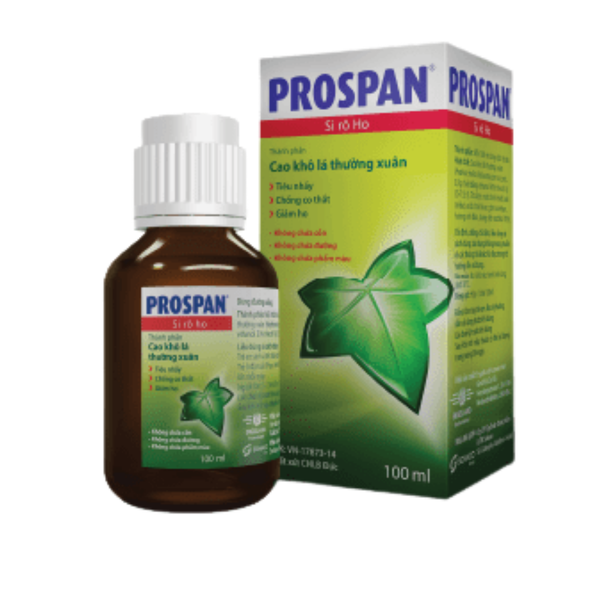 Prospan Siro Ho Thảo Dược Hỗ Trợ Hô Hấp Cough Syrup 100ml