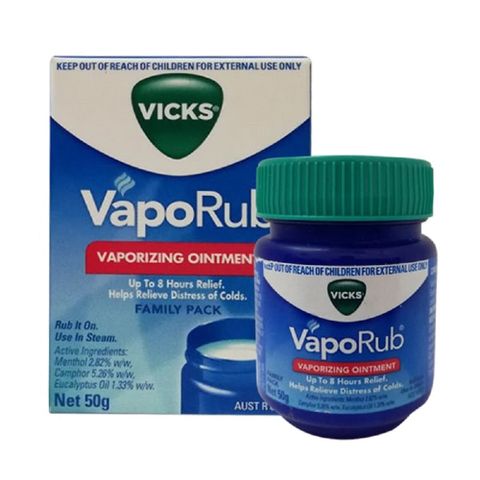 Vicks Dầu Bôi Ấm Ngực VapoRub 50g