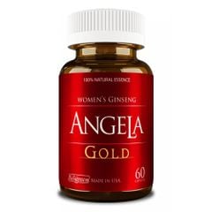 Angela Gold Viên Uống Sâm Hỗ Trợ Tăng Cường Sắc Đẹp Và Sinh Lý Nữ 60 Viên